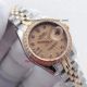 Copy Rolex Datejust 2-Tone Gold Diamond Bezel Gold Dial 26mm Ladies Watch (4)_th.jpg